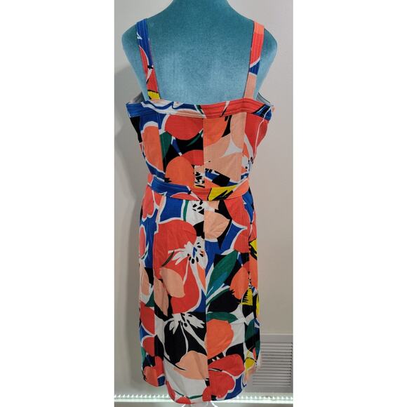 Donna Ricco New York Dress Womens 12 Button Down Fun Beach Summer Chic Dress - Picture 7 of 12